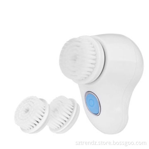 Electric facial cleaning system, portable exfoliate deep pore clear face brush